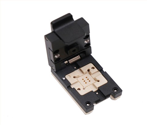 QFN48pin-0.5mm-7x7mm合金探针芯片老化测试座socket