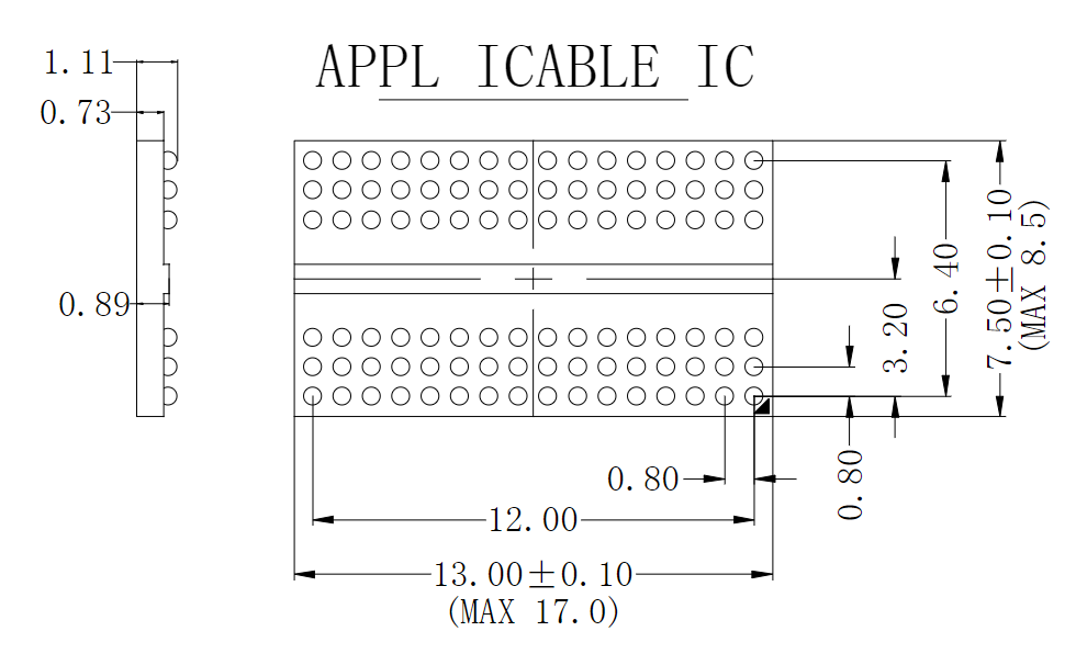DDR4-BGA96ball笔记本内存颗粒测试治具图纸 DDR4-BGA96ball笔记本内存颗粒测试治具图纸