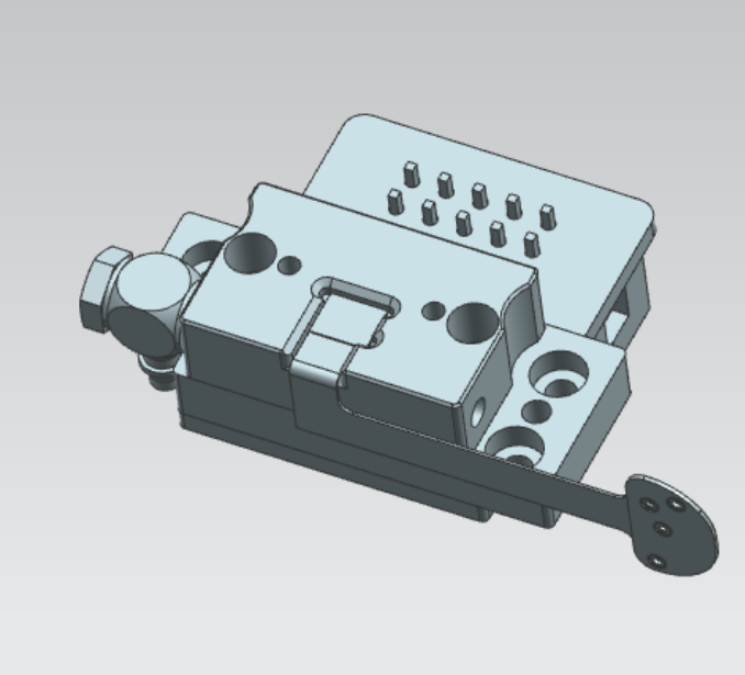 BTB8pin电子烟连接器测试微针模组 BTB8pin电子烟连接器测试微针模组