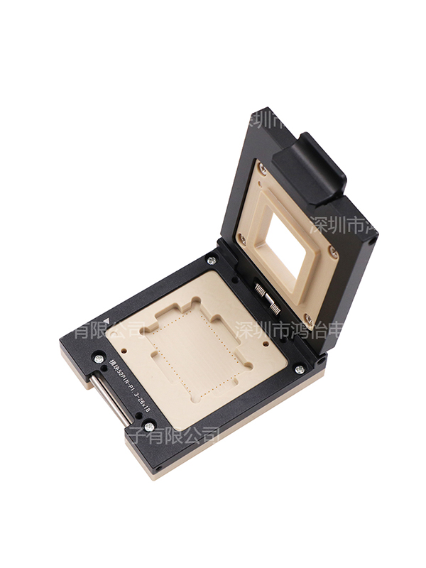 定制邮票孔52pin-1.3mm模块测试座
