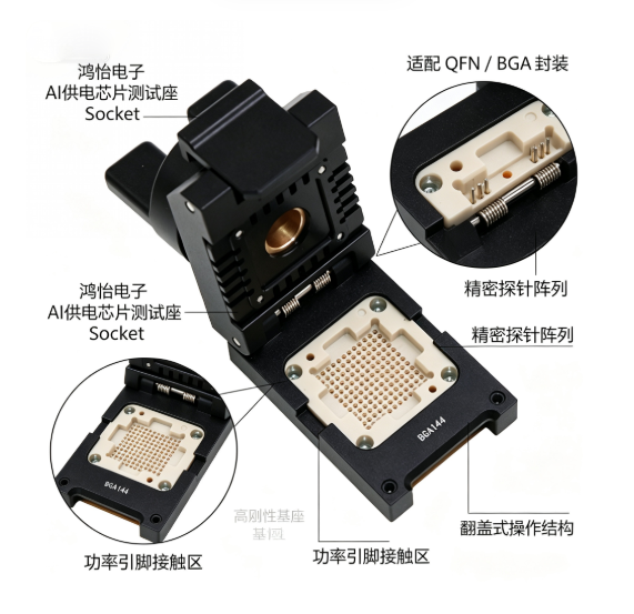 AI算力芯片测试座解决方案3