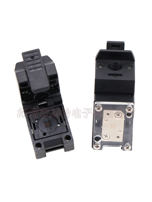 定制BGA25-0.4翻盖探针老化测试座