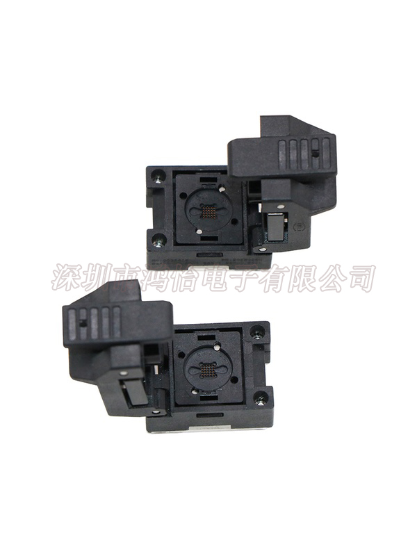 定制BGA25-0.4翻盖探针老化测试座 定制BGA25-0.4翻盖探针老化测试座