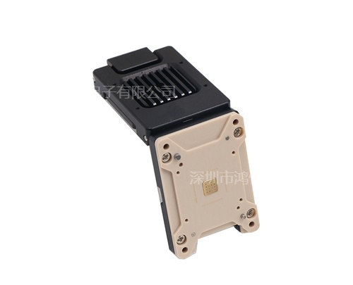 QFP64pin芯片老化测试夹具.png QFP64pin芯片老化测试夹具.png