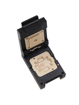 定制邮票孔44PIN模块测试座socket