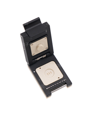 定制器件4pin一拖三工位测试座socket