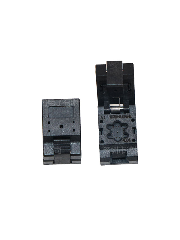 定制QFN16pin-0.8mm芯片测试座