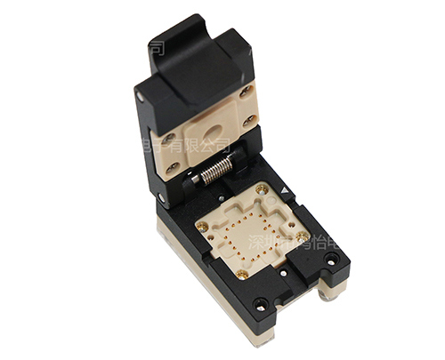 QFN20pin芯片测试夹具 QFN20pin芯片测试夹具