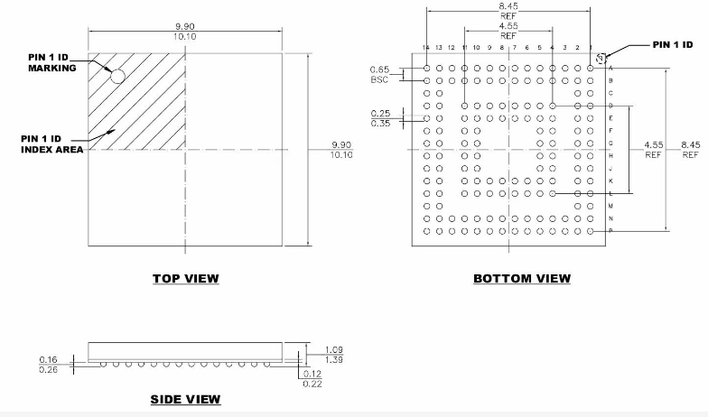 BGA144pin电源芯片老化座