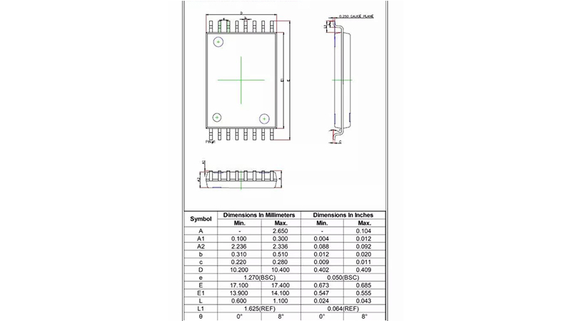 芯片级电流传感器测试:鸿怡电子SOP16pin封装芯片测试座