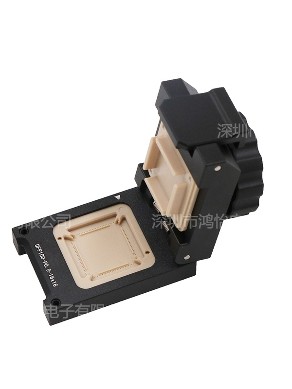 <i style='color:red'>定制</i>QFP100pin-0.5mm芯片测试座
