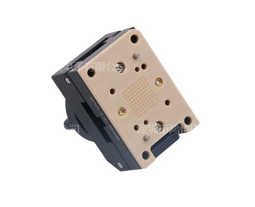 BGA100pin芯片测试socket BGA100pin芯片测试socket