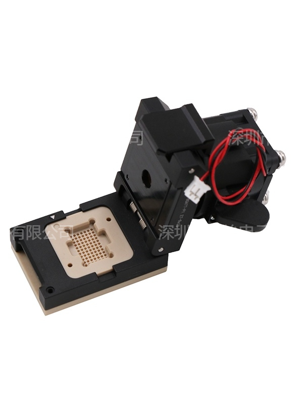 电源芯片BGA77pin测试座 电源芯片BGA77pin测试座