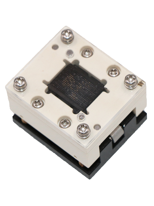 EMMC56pin-0.5mm-11.5×13mm合金下压式双面弹存储芯片测试座