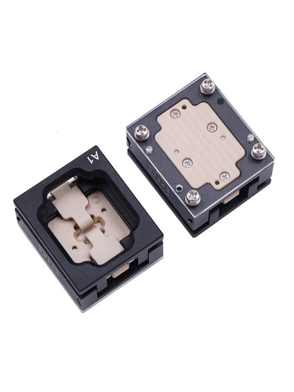 定制QFN16-0.8合金下压芯片测试座