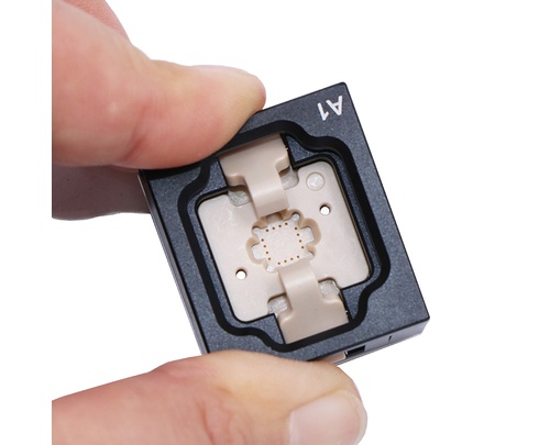 QFP16pin芯片测试夹具