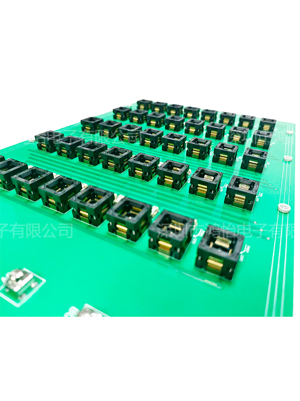 QFP64pin40工位HAST老化座+老化板