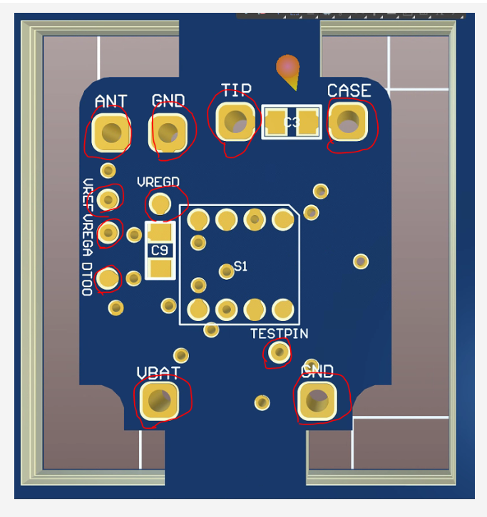 金手指11pin模块图纸 金手指11pin模块图纸
