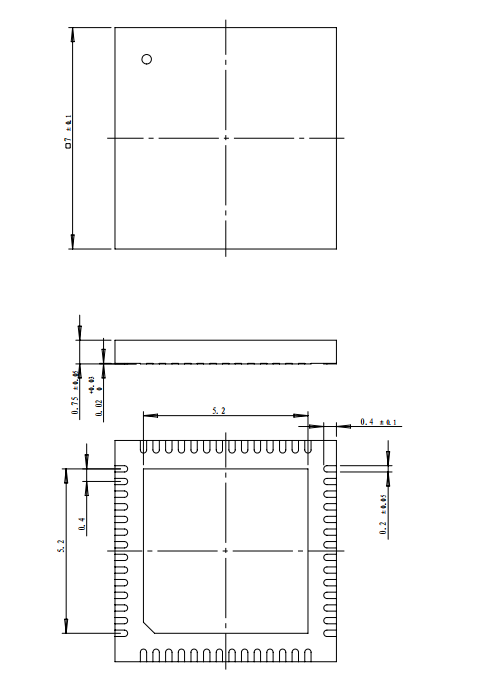 QFN封装芯片测试座