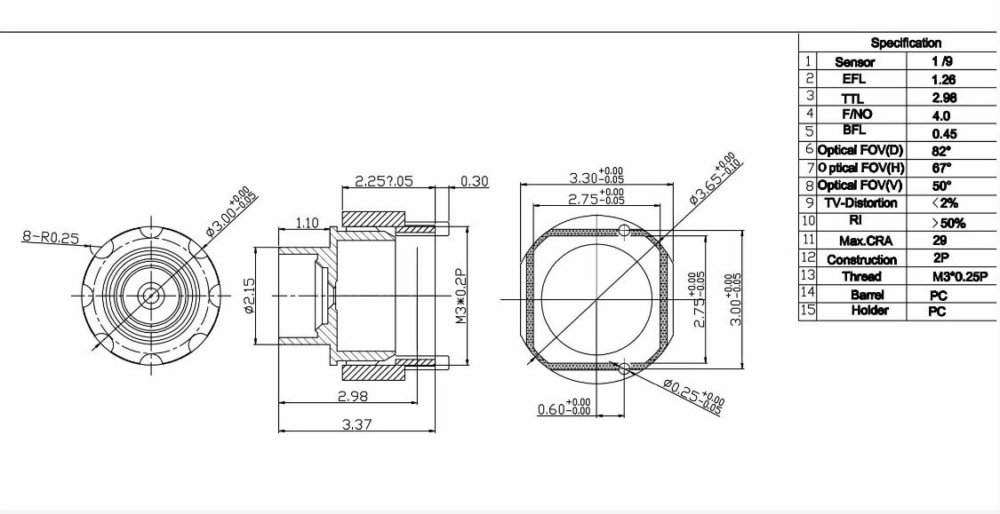 BGA16pin芯片图纸 BGA16pin芯片图纸