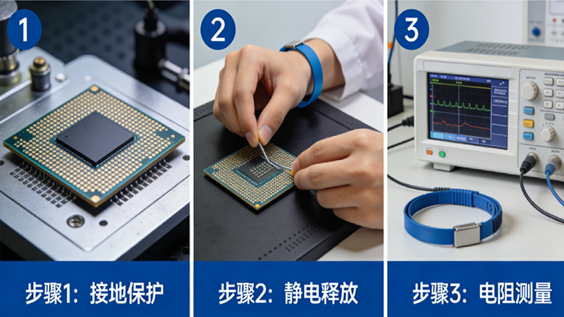 芯片ESD可靠性测试和ESD功能性测试-芯片测试座解决方案