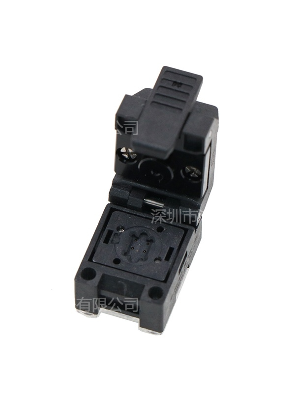 定制DFN6pin-1.5mm芯片测试座