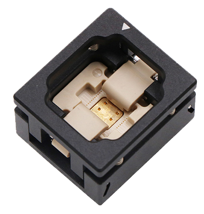QFN64pin-0.5mm-9X9mm合金下压式芯片测试座