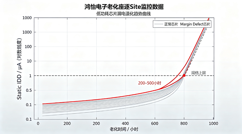 芯片可靠性老化测试中的功耗2