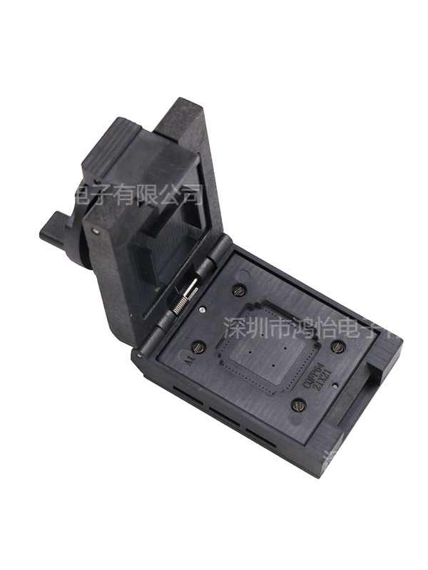 CQFP64pin芯片老炼夹具