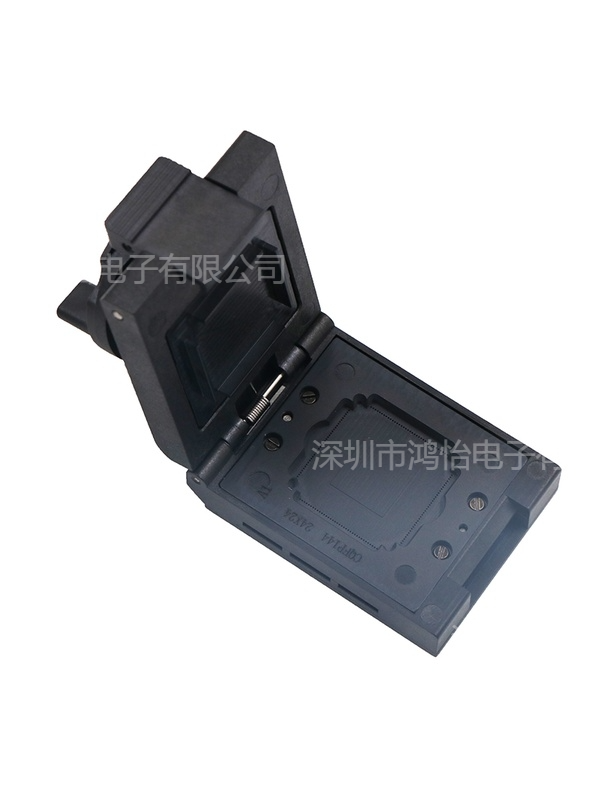 QFP144pin芯片测试座 QFP144pin芯片测试座