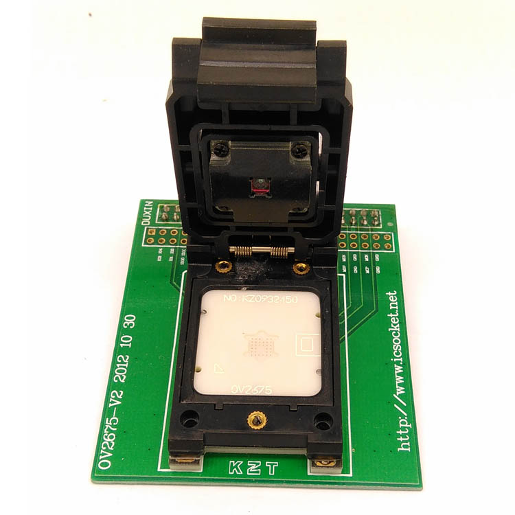 度信接口 OV2675-P 摄像头芯片翻盖探针测试座