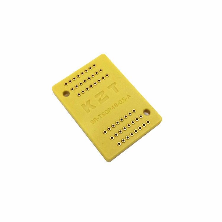 TSOP48黄色端子板  pin board Adapter