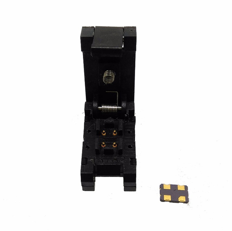 晶体振荡器插座7050贴片晶振老化测试座7.0 x5.0mm