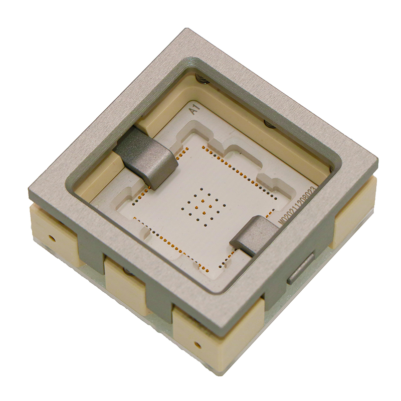 定制NB80pin-1.0-23×24模块下压探针测试座