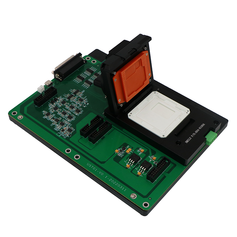 定制FPGA124Pin-1.27（45×45mm)核心板模块测试治具