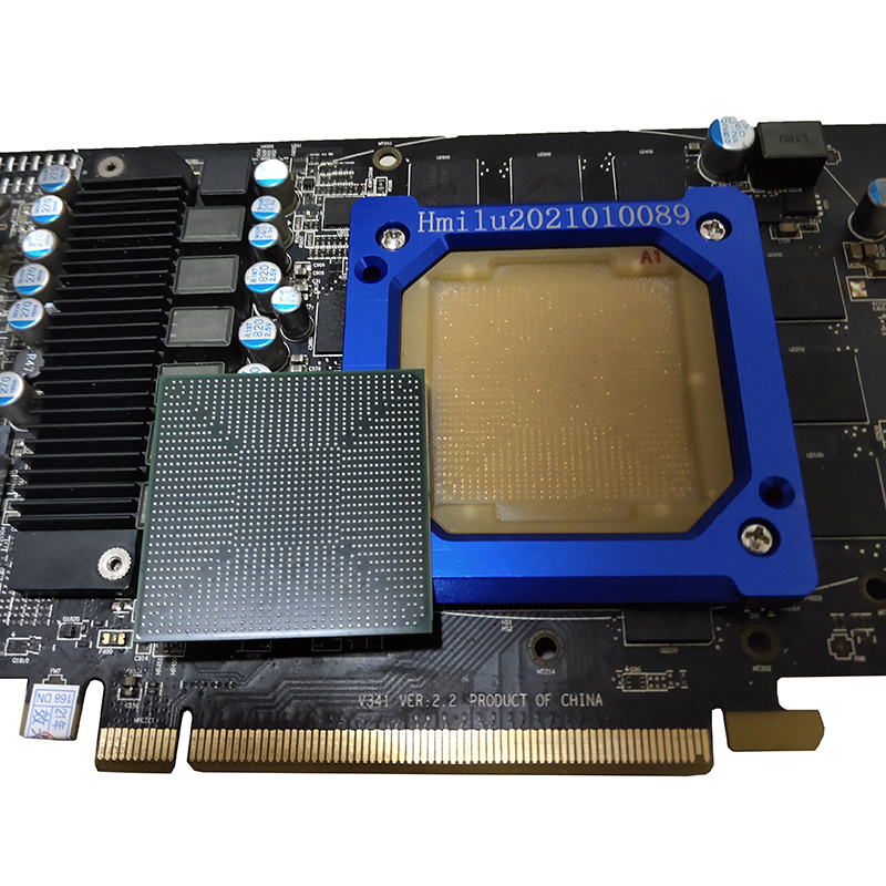 显卡 GPU芯片 水冷 测试治具 测试夹具工装 BGA测试座