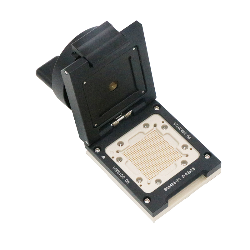 低成本探针老化座夹具治具BGA484封装芯片