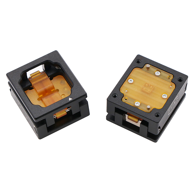 LGA32pin-0.5mm-5x5mm合金下压探针芯片测试座socket—LGA芯片测试夹具