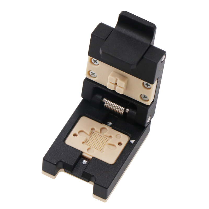 HMILU-BGA70pin-0.5mm-5.5x5.5mm合金翻盖探针芯片测试座
