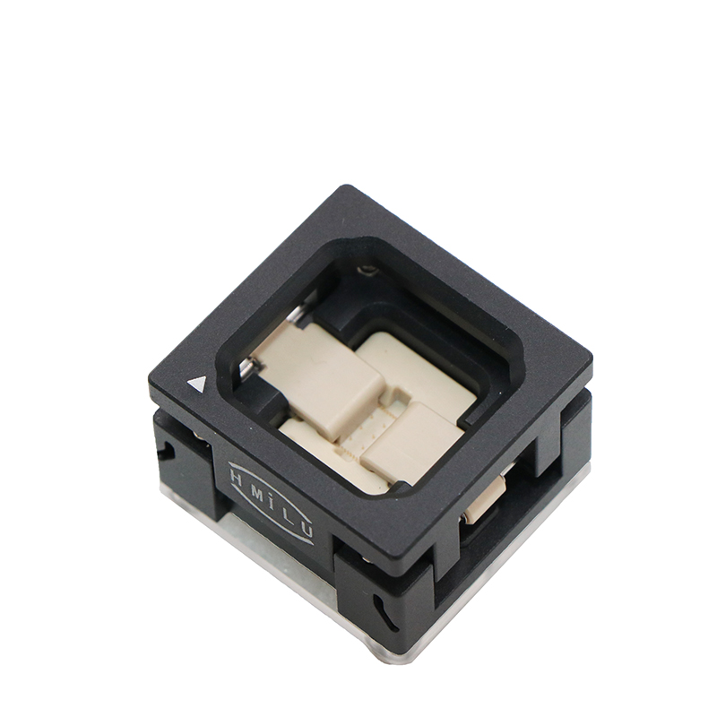 定制QFN58pin-0.35mm-6×6mm合金下压探针芯片测试座socket,芯片测试夹具