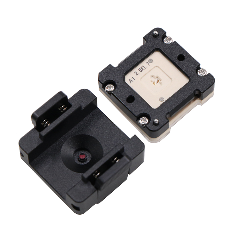 BGA16pin-0.4mm-2.5X1.7mm合金双扣探针芯片测试座socket