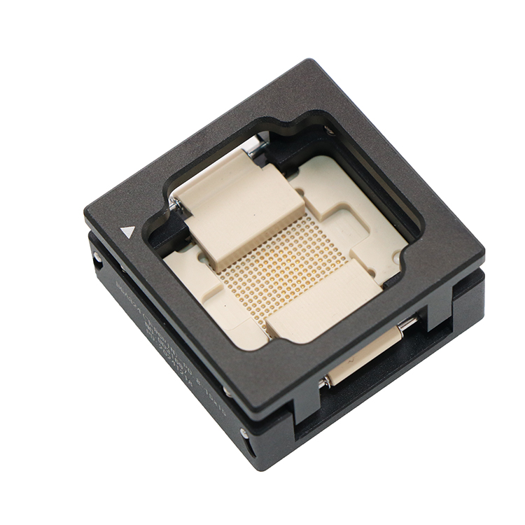 BGA324（实际下针96PIN）-0.8mm-15×15mm合金下压探针芯片烧录座