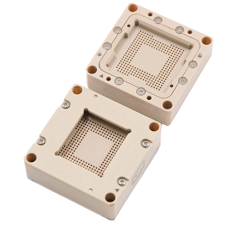 PGA255pin-1.27mm-28x29.4mm芯片测试座socket