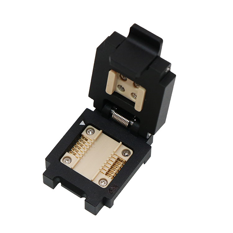 SOP14pin-1.25mm-9.85x15.9mm合金翻盖芯片老化测试座socket