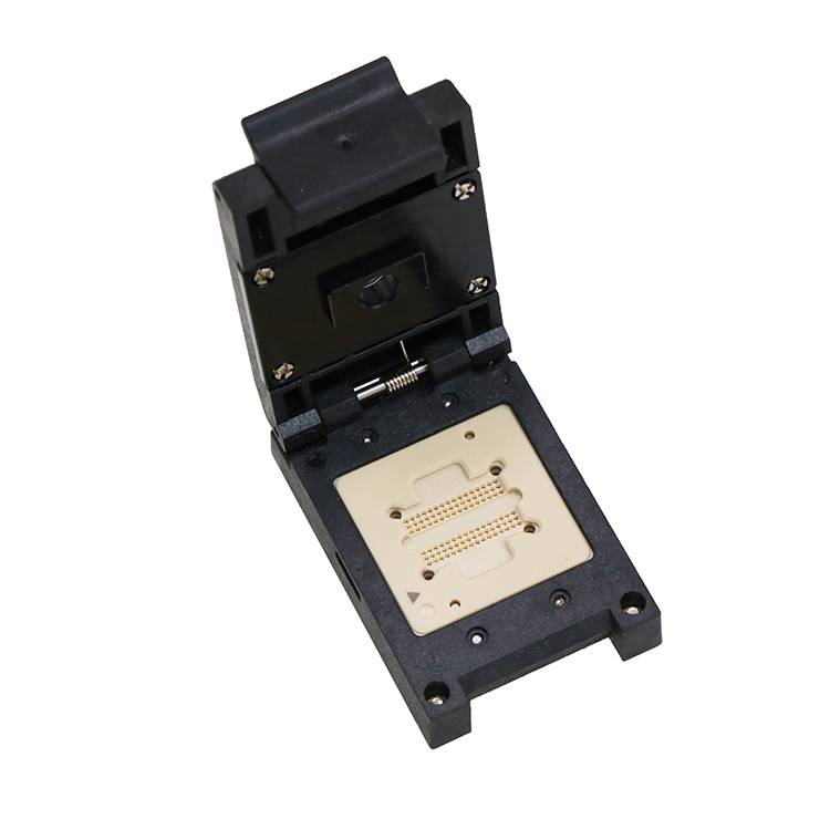 BGA96ball-0.8mm-9×13mm存储芯片测试座socket