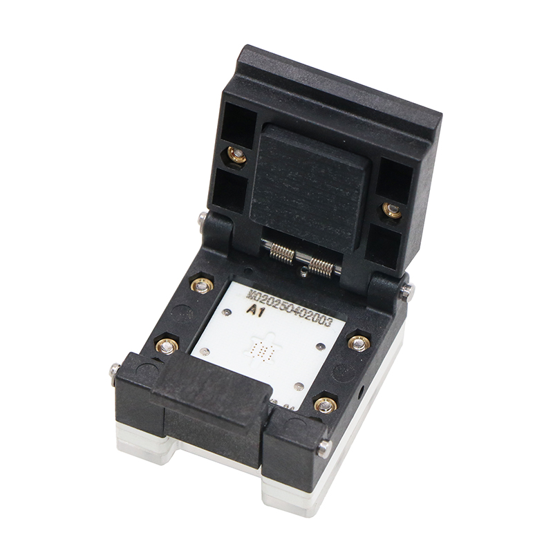 BGA21pin-0.5mm塑胶翻盖式芯片测试座socket