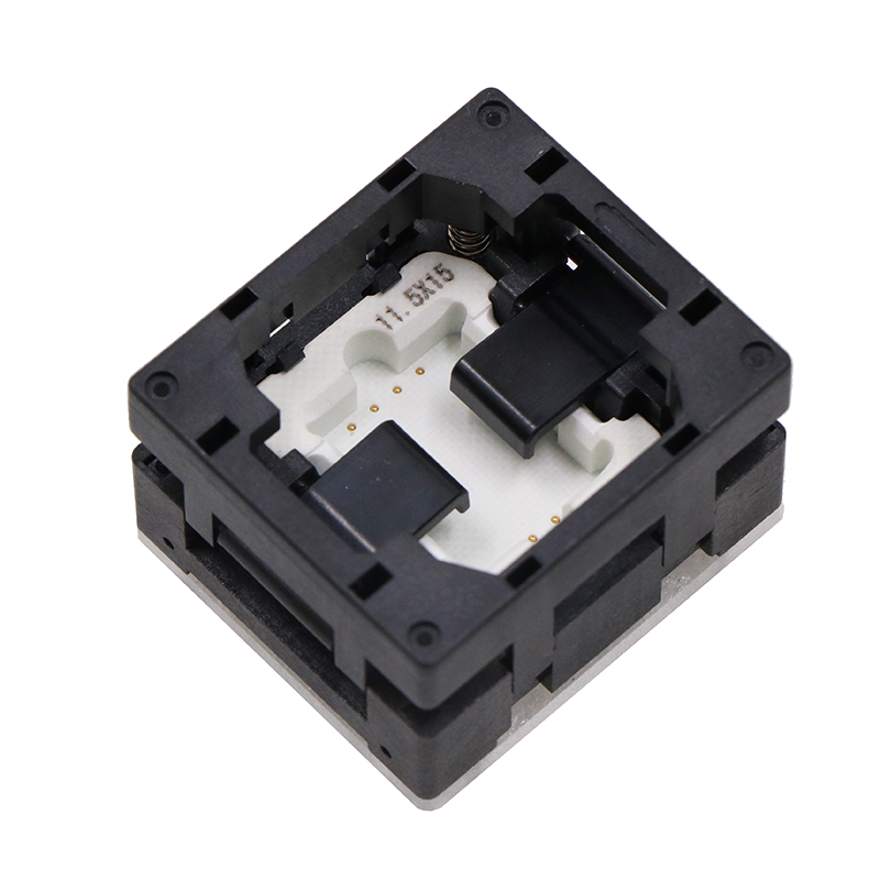LGA9pin-2.0mm塑胶下压式模块测试座socket