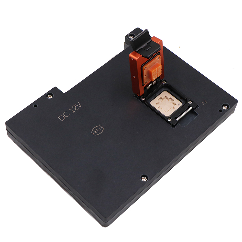 邮票孔44pin-0.9mm合金翻盖式模块测试治具