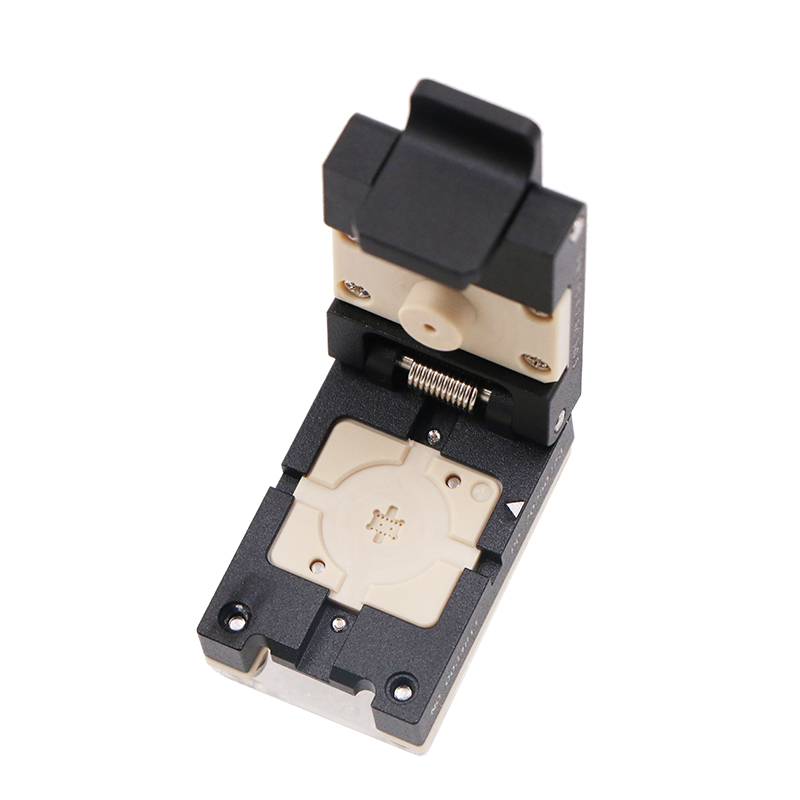 DFN12pin-0.4mm-2.4x1.5mm合金翻盖式芯片测试座socket